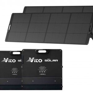 2 броя в комплект 240W СГЪВАЕМИ СОЛАРНИ ПАНЕЛИ VITO SOLAR
