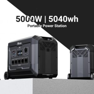 5000W Соларен Генератор за ток без гориво VITO S5 Power Station със 5040Wh Бързозарядна LiFeP04 батерия