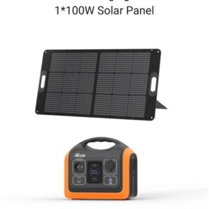 600W Соларен Генератор за ток без гориво VITO UPP 600 EU Power Station със 595Wh LiFeP04 батерия